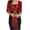 Wine, variant on Ljudmp Sparkling Metallic Tassel Shawls Wraps For Women Buckle Front Cloak Casual Shawl Wraps Scarf Cardigan Cape Coverup Shoulder Warmer for Evening Party/Wedding/Formal Dresses Black