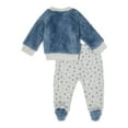 Duck Duck Goose Baby Boys Plush Fleece Outfit Set, 2-Piece - Walmart.com