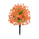 thumbnail image 1 of Flores artificiales Decoración del jardín topiario Vigidor de bricolaje Decedente de decoración de bodas Plantas con estaca para un regalo de paisaje Naranja, 1 of 8