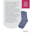 thumbnail image 7 of MeMoi Festive Flamingos Holiday Crew Socks - Mens - Male, 7 of 7