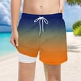 thumbnail image 2 of Boys Swim Trunks with Compression Liner Comfortable Anti-Chafe Swimming Shorts Stretchy UPF Quick Dry, 2 of 4