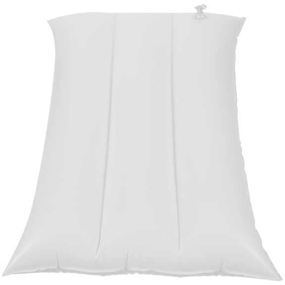 BESTYASH Inflatable Pillow Outdoor White PVC Supple Cushion for Travel Use 1Pcs