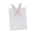 thumbnail image 1 of Funda de silla con orejas de conejo de Pascua, lavable, elástica, con adorno para el respaldo de la silla, ideal para cocina, granja, festival. peluche corto, 1 of 8