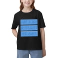 thumbnail image 1 of Xuewenshw T-Shirt à Manches Longues pour Jeunes, Col Rond, Imprimé Lettre, Été, Décontracté, 1 of 4
