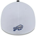 thumbnail image 4 of Men's New Era  White Buffalo Bills 2025 Rivalries Collection Fan Pack 39THIRTY Flex Hat, 4 of 5