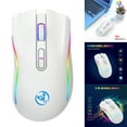 2.4G Gaming Mouse Optical Computer Mice w/ RGB Backlit 4800DPI ...