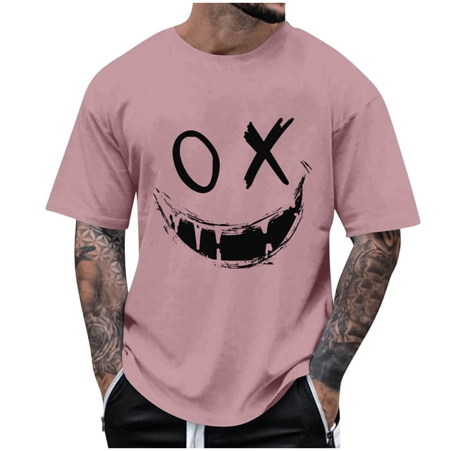 COM1950s T-Shirts pour Hommes, T-Shirts 3TG pour Hommes, Mode Été Décontractée T-Shirt Col Rond Imprimé pour Hommes, T-Shirts 4TG pour Hommes, T-Shirts 3TG pour Hommes, Shorts pour Hommes Mode