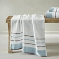 thumbnail image 3 of Luxurious Soft Cotton Decorative 6 Piece Towel Set, Eucalyptus / Grey, 3 of 6
