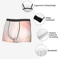 thumbnail image 3 of Balery Pink Marble Calzoncillos bóxer para hombre, ropa interior de algodón suave y transpirable con cinturilla de nailon-X-Large, 3 of 5