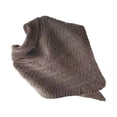 thumbnail image 4 of Women Shawl Autumn Wraps Solid Stylish Triangular Color Lady Shoulder Scarf Cardigan Poncho Fashion Clothing Decoration Dressing Accessory Coffee, 4 of 9