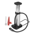 thumbnail image 4 of Bicycle Pump, Convenient To Carry Silver Blue Bike Foot Pump, Bike For Air Valve, 4 of 8