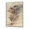 thumbnail image 1 of Plumes Éléments Naturels - Toile Encadrée Traditionnelle, 1 of 3