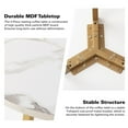 thumbnail image 5 of COSIEST Nesting Coffee Table Set of 2, Round Side Tables for Living Room, Space-Saving Design, 5 of 7