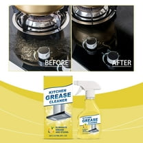 Jpxdew Kitchen Grease Cleaner Spray,Oil Stain Remover for Range Hood,Stovetop Cleaning Solution,237ml