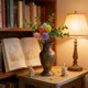 thumbnail image 5 of Adornos De Plástico Huevos de espuma para Pascua, decoraciones florales artificiales de primavera con plantas verdes para centros de mesa y hogar festivos. NCHKUN, 5 of 8