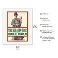thumbnail image 2 of The Kid Auto Race - Charlie Chaplin - Directed by Henry Lehrman - Venice Beach California - Vintage Film Movie Poster c.1914 - Fine Art Rolled Canvas Print 20in x 26in, 2 of 4