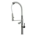thumbnail image 2 of Ancona Acero Pull Down Single Handle Kitchen Faucet in Brushed Nickel, 2 of 3