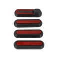 thumbnail image 5 of Couverture de Moyeu de Roue de Scooter, 4 Pcs Autocollants Réfléchissants de Scooter pour étui de Protection de Couverture de Moyeu de Roue avant et Arrière de Scooter électrique Xiaomi, 5 of 5