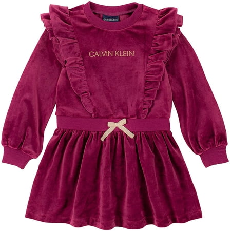 Calvin Klein Baby Girls Dress 12 Months Raspberry Radiance