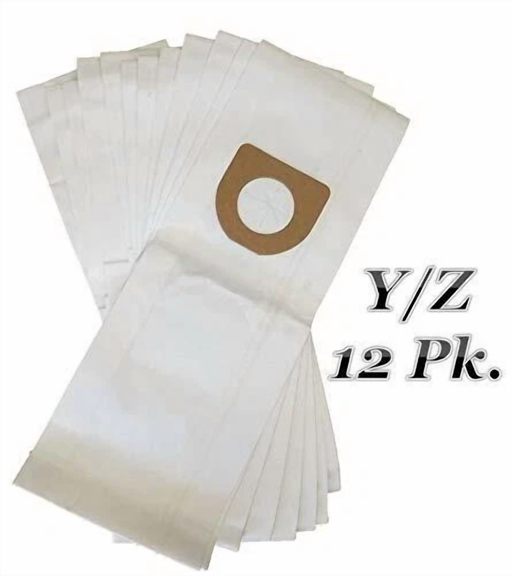 CIRCLE- Hoover Type Y/Z Vacuum Bags 12Pk Microfiltration 2 Ply System Windtunnel Tempo !