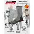 thumbnail image 4 of Genuine Dickies Men's Wool Thermal Crew Sock, 3 Pack, Shoe Size 6-12, 4 of 6