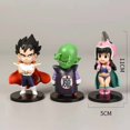 thumbnail image 4 of Dragon Ball: Set 6 Figuras Niñez Goku, Chichi 4", 4 of 4