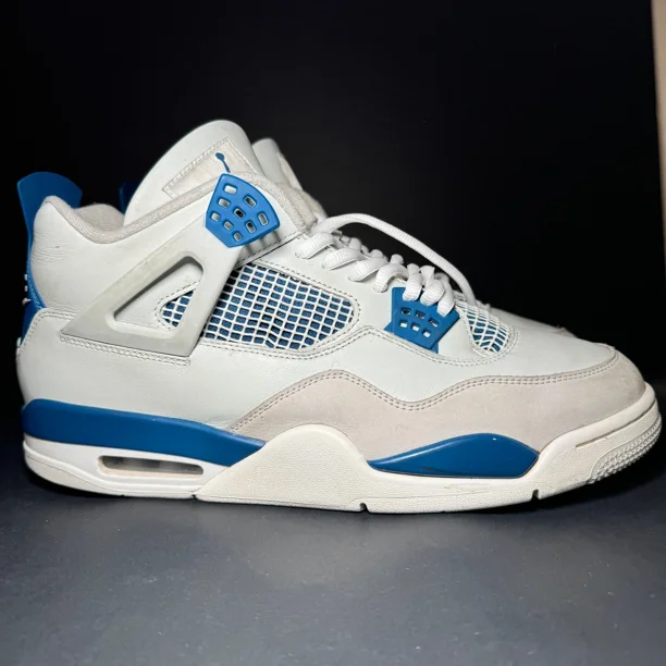 Ni - ke Size 13 - Ni - ke Air Jordan 4 Retro Military Blue 2024 Men's Shoes - FV5029 141