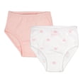 thumbnail image 1 of Pantaleta Baby Creysi para Niña, Diseño Corazones Rosa Talla 10 años, 2 Piezas, 1 of 4