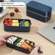 thumbnail image 5 of Bearachild Fiambrera Aislamiento de alimentos Contenedor de mantenimiento fresco Bento Doble capa ABS Cajas de horno microondas para pícnic al aire libre Mostrada Verde Bearachild HA067992-02, 5 of 6