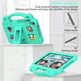 thumbnail image 5 of Allytechgroup Kids Case for Samsung Galaxy Tab A 8.4 SM-T307 (2020), Case for Onn 8 inch Tablet 2024, Shockproof Lightweight Protective with Handle Stand Cartoon Kids Tablet Case, Mintgreen, 5 of 8
