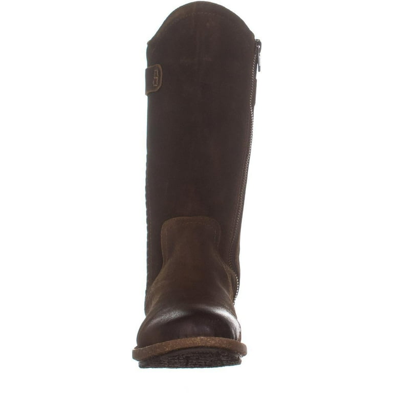 Womens Born Tonic Mid Calf Boots Rust 7.5 US 38.5 EU