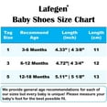 thumbnail image 6 of Baby Girl Shoes Non Slip Soft Sole PU Leather Infant Toddler Mary Jane Flats First Walker Crib Dress Oxford Shoes 3-18 Months, 6 of 6