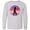 AC-Heather Grey, variant on Inktastic Archery Bowhunting Female Archer Long Sleeve Youth T-Shirt