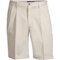 thumbnail image 3 of Lands' End Men's Big and Tall No Iron 9" Comfort Waist Pleated Front Chino Short, 3 of 3