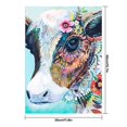 thumbnail image 2 of Pintura de diamante 5D Animal colorido DIY diamante punto de cruz bordado de cristal decoración de pared Sweethay HA5281-00, 2 of 6