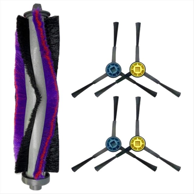 Kit de Repuestos para Cepillos Laterales Principales de Aspiradoras Robot para M9, NERE10s E10S y Obode A8