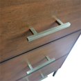 thumbnail image 5 of 61 in. Double Wooden Vanity Walnut Black White Quartz Oval Sink, 5 of 15