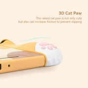 GeekShare Ergonomic Protective Case Compatible with Nintendo Switch OLED Console and Joy Con Cat JOJO