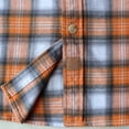 thumbnail image 4 of Dubinik®Mens Flannel Shirts Long Sleeve Flannel Shirt For Men Warm Casual Soft Cotton Button Down Plaid Mens Flannel Shirt, 4 of 7