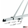 thumbnail image 4 of OMAC Bike Rack Carrier Roof Racks Set fits Nissan Murano 2009-2014 Gray 3 Pcs, 4 of 6