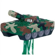 YA OTTA PINATA 30229 Tank Pull String Pinata - paper