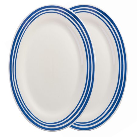 Gap Home New Light Blue Fine Ceramic 14-Inch Serving Platters  Set of 2