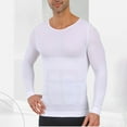 thumbnail image 6 of DAFPZW Gynecomastia Compression Shirts for Men Long Sleeve Slimming Body Shaper Belly Control Shapewear Undershirt, 6 of 6