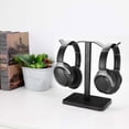 thumbnail image 2 of Soporte para auriculares Avantree Neetto Dual Desk HS908 de aluminio, 2 of 7