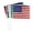 As shown, variant on LOLIPPYY 50pcs Mini Handheld International Flag Sticks for Party Decoration, Bar Events, 50 Countries Random Pattern Banners