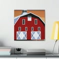 thumbnail image 3 of The Gleaming Barnscape - Canvas, 3 of 10