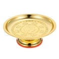 thumbnail image 1 of 1pc Durable Zinc Alloy Fruit Tray Tributes Serving Tray Useful Storage Tray, 1 of 9