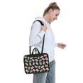 thumbnail image 6 of Lsque Colorful Retro Tape Pattern Laptop Bag – Portable & Slim Single-Shoulder Computer Case with Adjustable Strap, Protective, Lightweight for 13”/14”/15.6” Laptops, 6 of 8