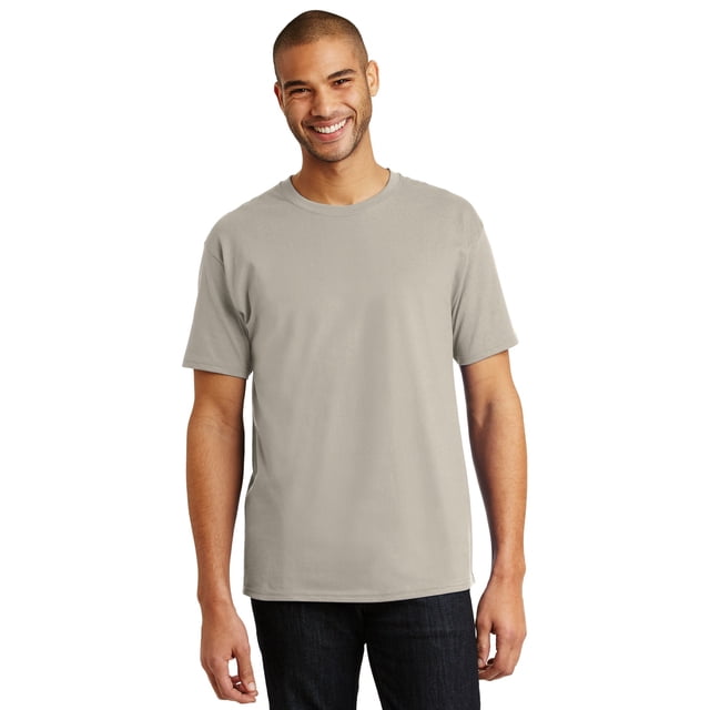 Hanes® - Camiseta 100% algodón auténtica. 5250 Hanes 5250