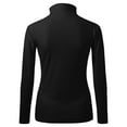 thumbnail image 5 of DuoJiaJ Long Sleeve Thermal Shirts For Women Crew Neck Fleece Lined Thermal Tank Tops Vest Winter Tops Thermal Underwear Slim Tops With Button Thermal Underwear Women Plus Size Warm Winter Black XXL, 5 of 5
